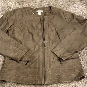 Leather jacket